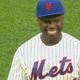 Illustration for article titled 50 Cent blames his awful first pitch on masturbation-related injury